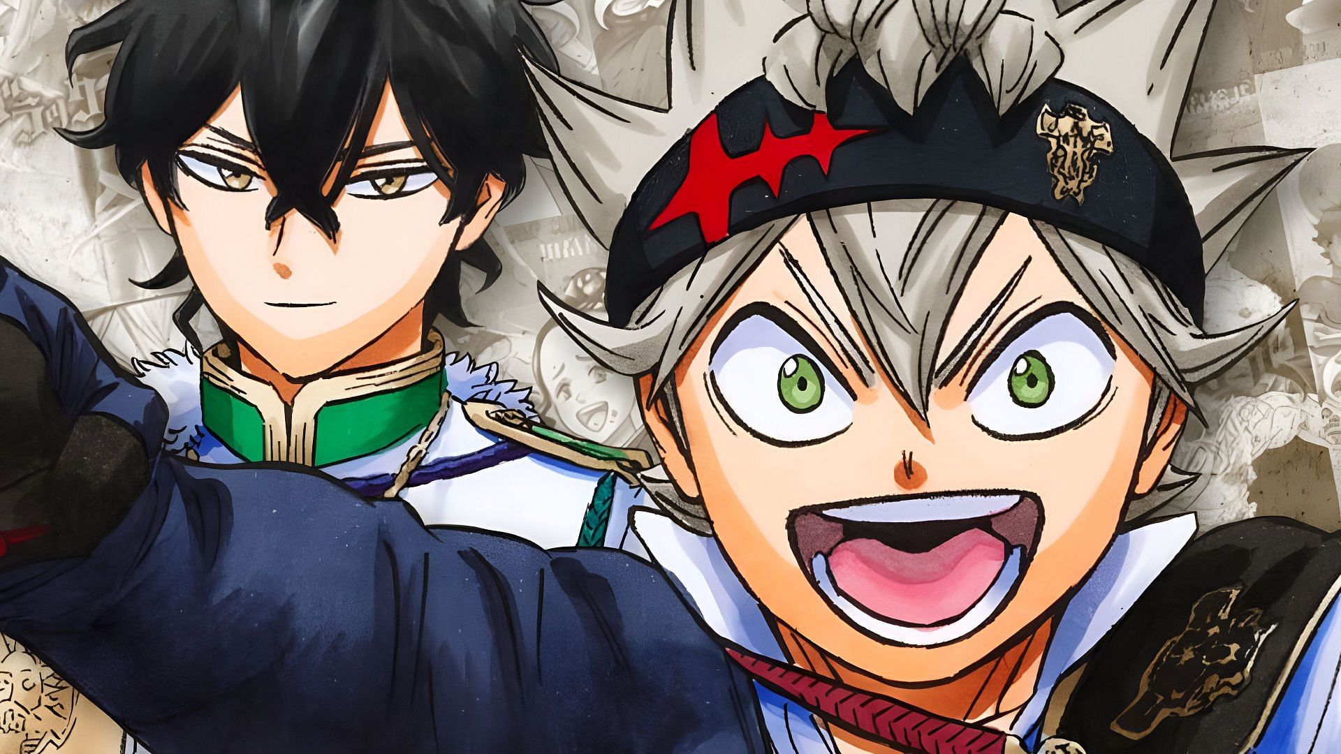 Yuno and Asta as seen in the Black Clover manga (Image via Shueisha)